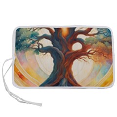 Tree Cosmic Spiritual Meditation Pen Storage Case (m) by Apen