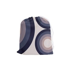Circle Tile Design Pattern Drawstring Pouch (medium) by Ravend