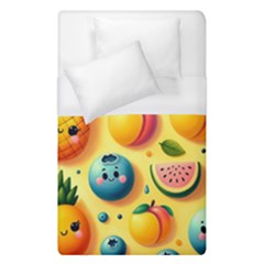 Fruits Fresh Sweet Pattern Duvet Cover (single Size) by Ravend