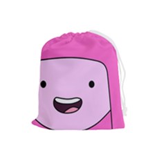 Adventure Time Princess Bubblegum Drawstring Pouch (large) by Sarkoni