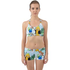 Adventure Time Finn And Jake Cartoon Network Parody Back Web Gym Set by Sarkoni