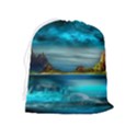 Artistic Fantasy Psychedelic Drawstring Pouch (XL) View2