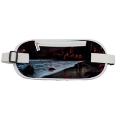 Artistic Creepy Dark Evil Fantasy Halloween Horror Psychedelic Scary Spooky Rounded Waist Pouch by Sarkoni