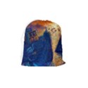 Digital Art Fantasy Impressionism Painting Ship Boat Psychedelic Peacock Mushroom Flamingos Hipwreck Drawstring Pouch (Medium) View2
