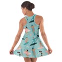 Beach Surfing Surfers With Surfboards Surfer Rides Wave Summer Outdoors Surfboards Seamless Pattern Cotton Racerback Dress View2
