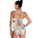 Underwater Seamless Pattern Light Background Funny Tankini Set View2