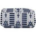 Nautical Seamless Pattern Vector Illustration Foldable Lightweight Backpack View5