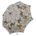 Camels Cactus Desert Pattern Hook Handle Umbrellas (Large) View2