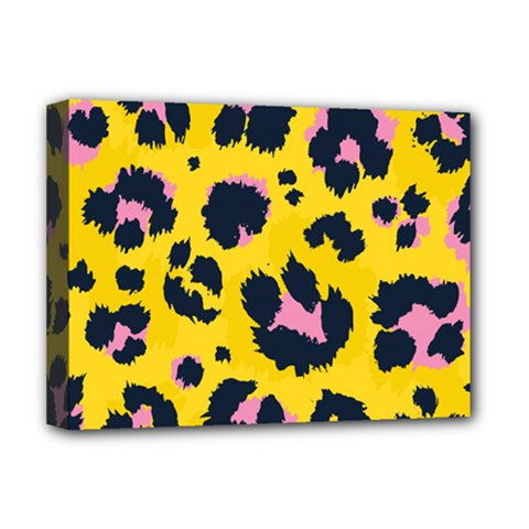 Leopard Print Seamless Pattern Deluxe Canvas 16  X 12  (stretched)  by Hannah976
