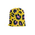 Leopard Print Seamless Pattern Drawstring Pouch (Medium) View1