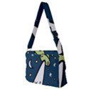 Ufo Alien Unidentified Flying Object Full Print Messenger Bag (M) View2