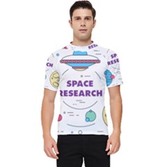 Unidentified Flying Object Ufo Space Outer Men s Short Sleeve Rash Guard by Sarkoni