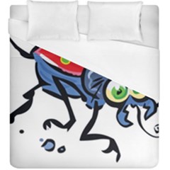 Bug Black Insect Animal Duvet Cover (king Size) by Sarkoni