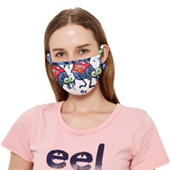 Bug Black Insect Animal Crease Cloth Face Mask (adult) by Sarkoni