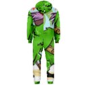 Parrot Hat Cartoon Captain Hooded Jumpsuit (Men) View2