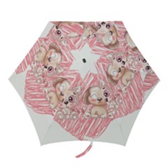 Paw Dog Pet Puppy Canine Cute Mini Folding Umbrellas by Sarkoni