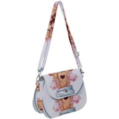 Socks Stockings Christmas Warm Saddle Handbag by Sarkoni