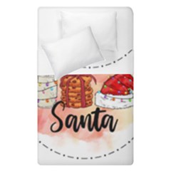 Santa Cookies Christmas Duvet Cover Double Side (single Size) by Sarkoni