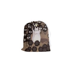 Cute Anime Scenery Artwork Fanart Drawstring Pouch (xs) by Bedest