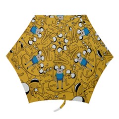 Adventure Time Finn Jake Cartoon Mini Folding Umbrellas by Bedest