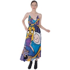 Adventure Time Finn  Jake Marceline Tie Back Maxi Dress by Bedest