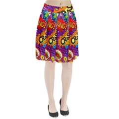 Crash Bang Adventure Time Art Boom Graffiti Pleated Skirt by Bedest