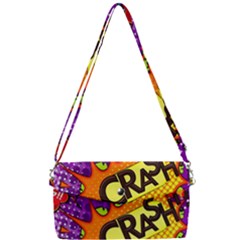 Crash Bang Adventure Time Art Boom Graffiti Removable Strap Clutch Bag by Bedest