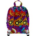Crash Bang Adventure Time Art Boom Graffiti Zip Up Backpack View3