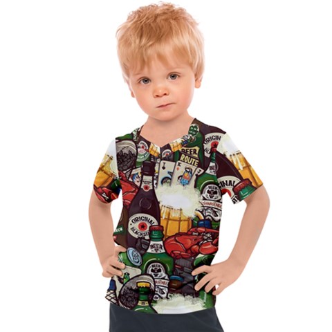 Graffiti Go Art Kids  Sports T-shirt by Bedest