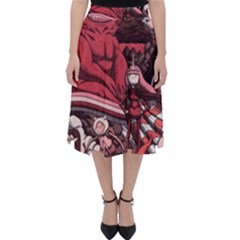 Adventure Time Cartoon Classic Midi Skirt by Bedest