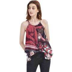 Adventure Time Cartoon Flowy Camisole Tank Top by Bedest