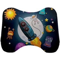 Spaceship Astronaut Space Head Support Cushion by Hannah976