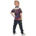 Dessert storm wave  Pattern  Kids  Polo T-Shirt View2