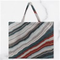 Dessert road  Pattern  all over print design Zipper Large Tote Bag View1