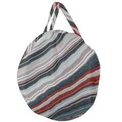 Dessert Road  pattern  All Over Print Design Giant Round Zipper Tote by coffeus