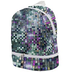 Disco Mosaic Magic Zip Bottom Backpack by essentialimage365