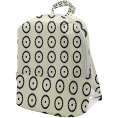Sharp Circles Zip Up Backpack by ConteMonfrey