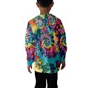 Grateful Dead Bears Tie Dye Vibrant Spiral Kids  Hooded Windbreaker View2