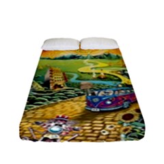 Grateful Dead Golden Road Fitted Sheet (full/ Double Size) by Bedest