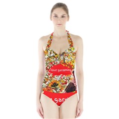 Garden Lover Halter Swimsuit by TShirt44