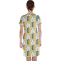 American Golden Ancient Totems Short Sleeve Nightdress View2