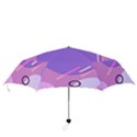 Hand Drawn Abstract Organic Shapes Background Folding Umbrellas View3