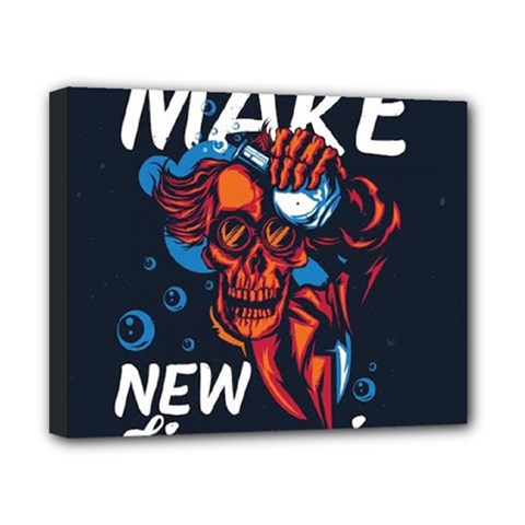 Make Devil Discovery  Canvas 10  X 8  (stretched) by Saikumar