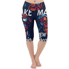 Dont Fear Lightweight Velour Cropped Yoga Leggings by Saikumar
