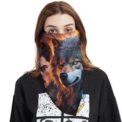 Be Dare For Everything Face Covering Bandana (triangle) by Saikumar