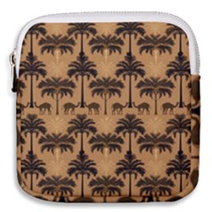 Abstract Design Background Pattern Mini Square Pouch by Jatiart