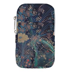 Vintage Peacock Feather Waist Pouch (small) by Jatiart