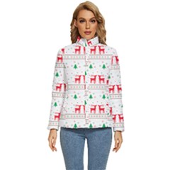 Christmas Women s Puffer Bubble Jacket Coat by saad11