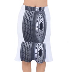 Tire Short Mermaid Skirt by Ket1n9