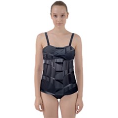 Tire Twist Front Tankini Set by Ket1n9